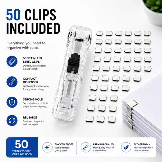 ClipMate Portable Paper Clip Dispenser