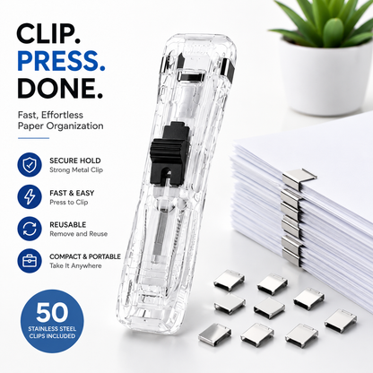 ClipMate Portable Paper Clip Dispenser
