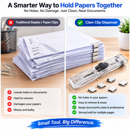ClipMate Portable Paper Clip Dispenser