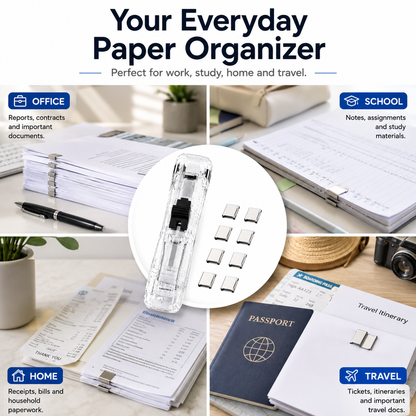 ClipMate Portable Paper Clip Dispenser